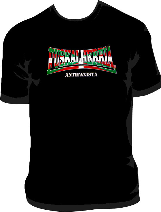 CAMISETA EUSKAL HERRIA ANTIFAXISTA